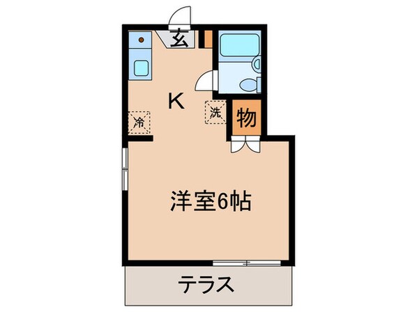 ハイツトキタの物件間取画像